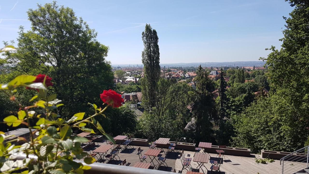 Bergwirtschaft Wilder Mann Hotel Und Restaurant Drážďany Exteriér fotografie